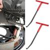 Mirhua Spring Hook, T Shape Spring Hook, Reinforced Handle Design (Red) Universal Durable Stainless