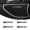 Style de Voiture 3D Alliage Métallique Haut-Parleur Audio Autocollants Badge Emblème Décalcomanie Pour EX300H RX450H IS300H ES300H NX RX GS Al20