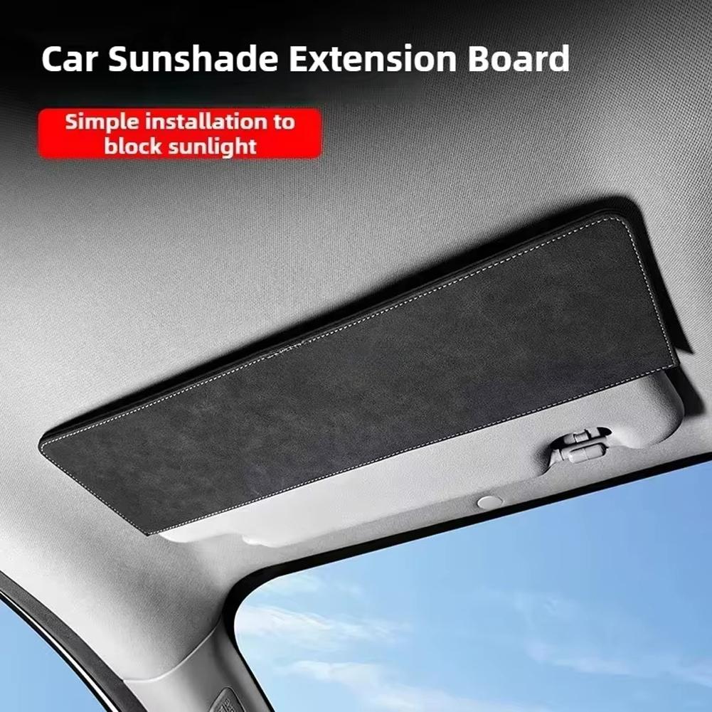 Easy Installation Anti Glare Extender Car Sun Visor Sunshine Occlusion