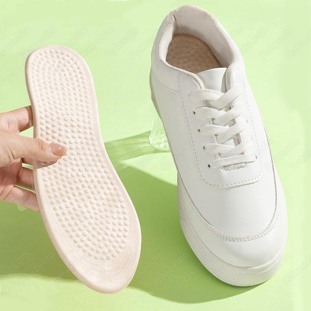 Silicone Insoles Man Plantar Fascitis Foot Massage Soft Transparent Gel Insoles for Woman Work Shoes Walking All Day Pain Relief
