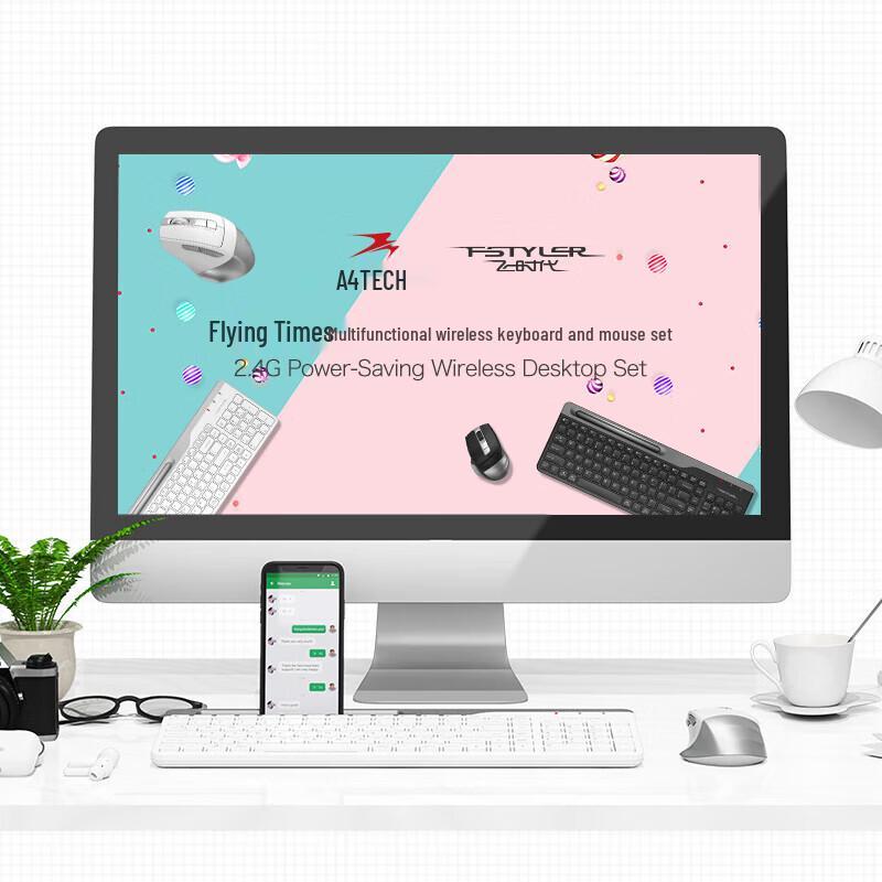 A4Tech FG2535 Wireless Keyboard and Mouse Combo