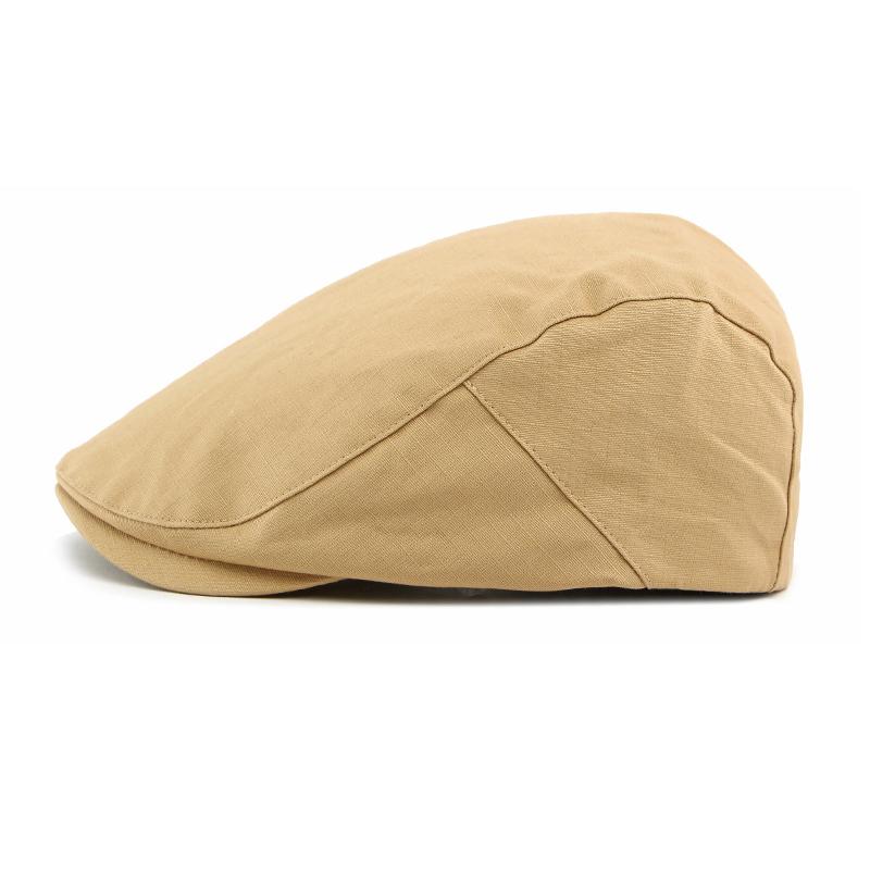Spring Autumn Cap Men's Beret British Vintage Peaked Cap Women's Forward Cap