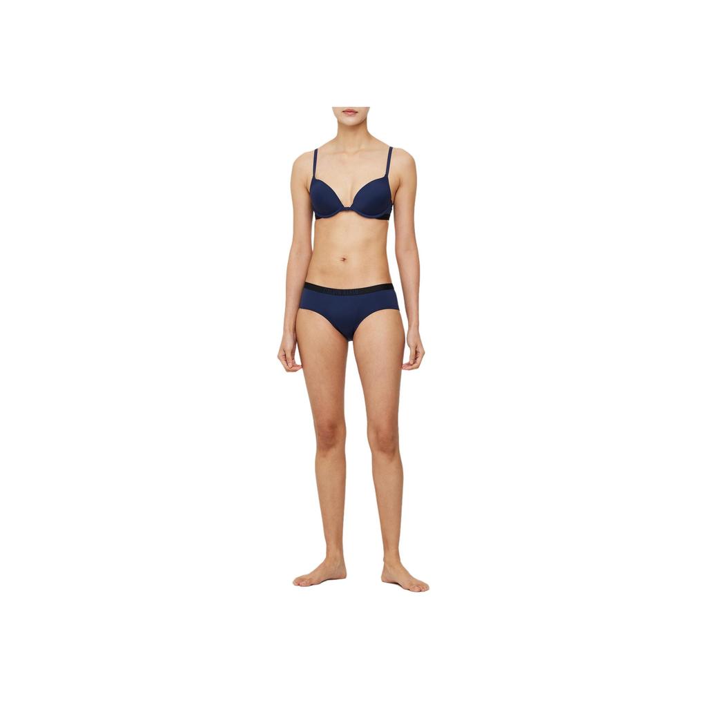 Calvin Klein Storm Gravity Belt Solid Color Cool Comfort Simple Underwear Women Underwear Dark-Blue QF7793AD-VN7
