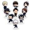 Jujutsu Kaisen Acrylic Keychain: Gojo, Geto, Toji, Itadori, Megumi