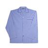 Keanu Mens Striped Woven Chest Pocket Straight Leg Long Pyjama Set