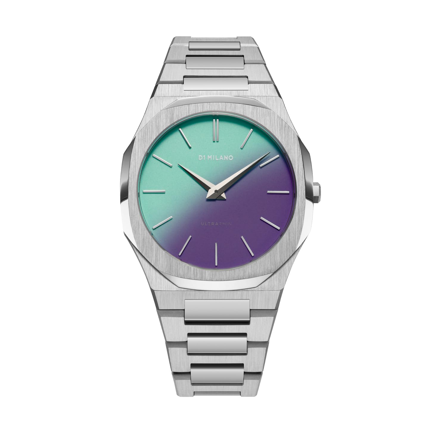 

Color changes under UV Authorized dealer D1 Milano Unisex Watch Wristwatch Ultra Thin Chromo Sync UTBJ43 40mm Blue Light Blue light. [D1 MILANO] Men s