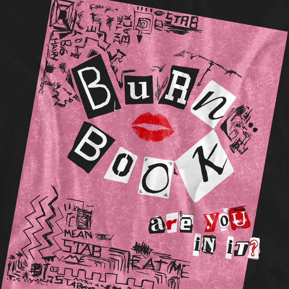 Mean Girls Unisex Adult Burn Book T-Shirt