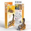 EUGY Tiger Paper Puzzle A Fun Educational Toy for Elementary School Boys and As Well As Making It a Great - Girls, Adults, Gift.