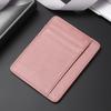 Genuine leather card bag, first layer cowhide card clip, ultra-thin bank credit card cover, multi-card position, and small ID bag.
