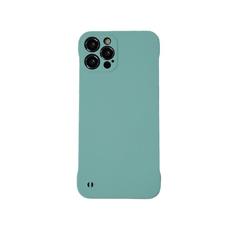 Applicable To IPhone17 Frameless Phone Case Matte Pc Apple 16 Promax Half Bag 1514 Bare Metal Feel Hard