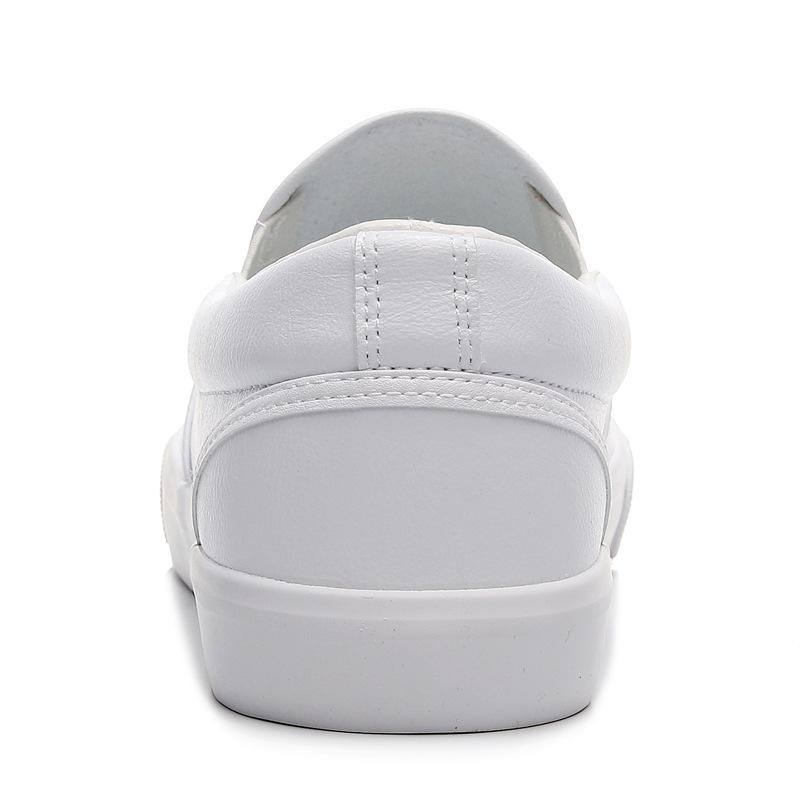 New Waterproof Unisex Microfiber Work Shoes Casual Flat Shoes Wear-resistant Tendon Bottom Slip-on Shoes Men's Women's Sneakers