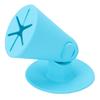 Nail Polish Bottle Holder Anti Spill Silicone Suction Nail Polish Holder Stand Light Blue