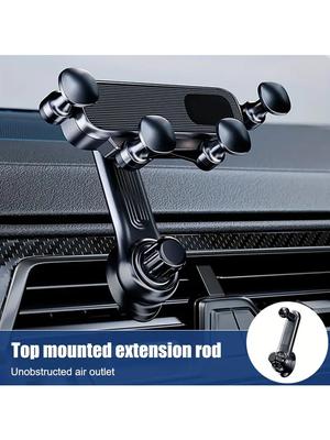 Gravity Car Phone Holder Car Air Vent Phone Mount Universal Shockproof Holder Mount for 4.7-7 Inch Mobile Phone GPS Clip