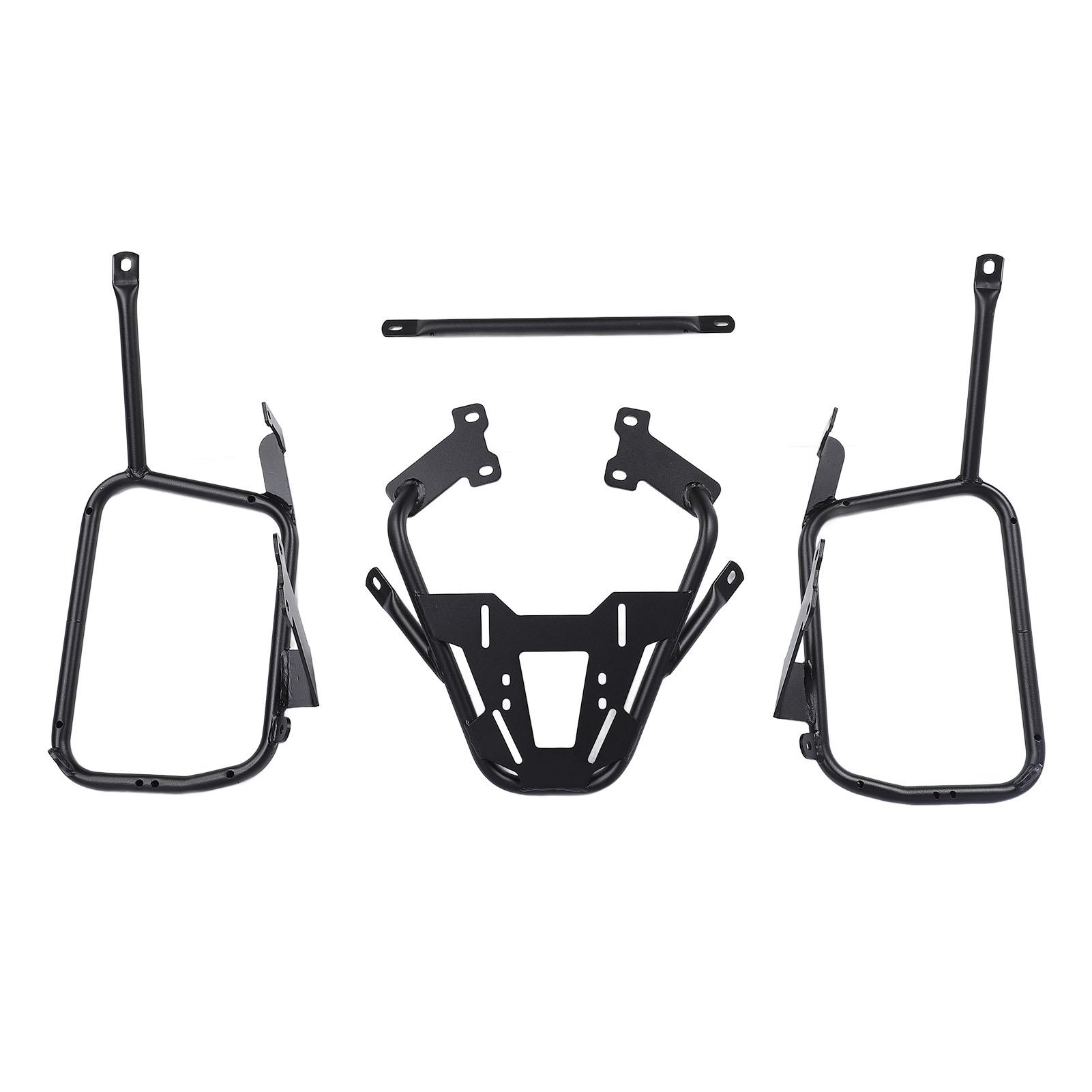 

Боковая полка для багажа мотоцикла из углеродистой стали, устойчивая конструкция, держатель для сумки, рама, кронштейн для