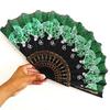 Embroidered Folding Fan Hot Stamping Handheld Fan Gifts  Hand Held Party Decoration