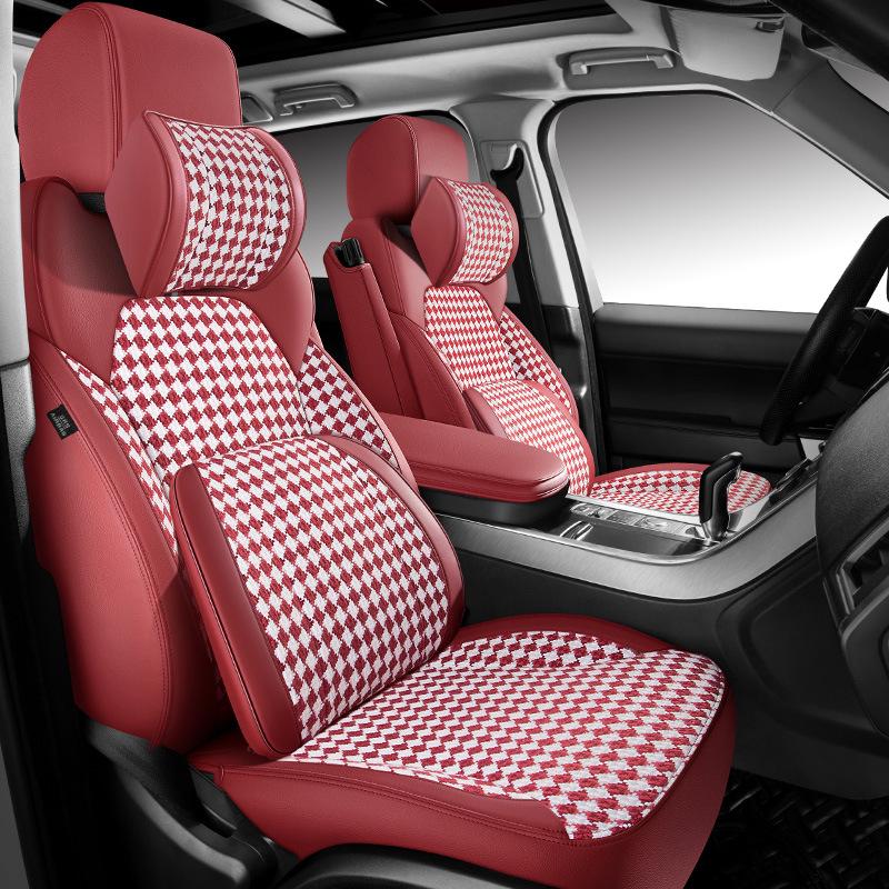 Tucson L Linen Full Surround Seat Cover - 2023 Model, Four Seasons Use