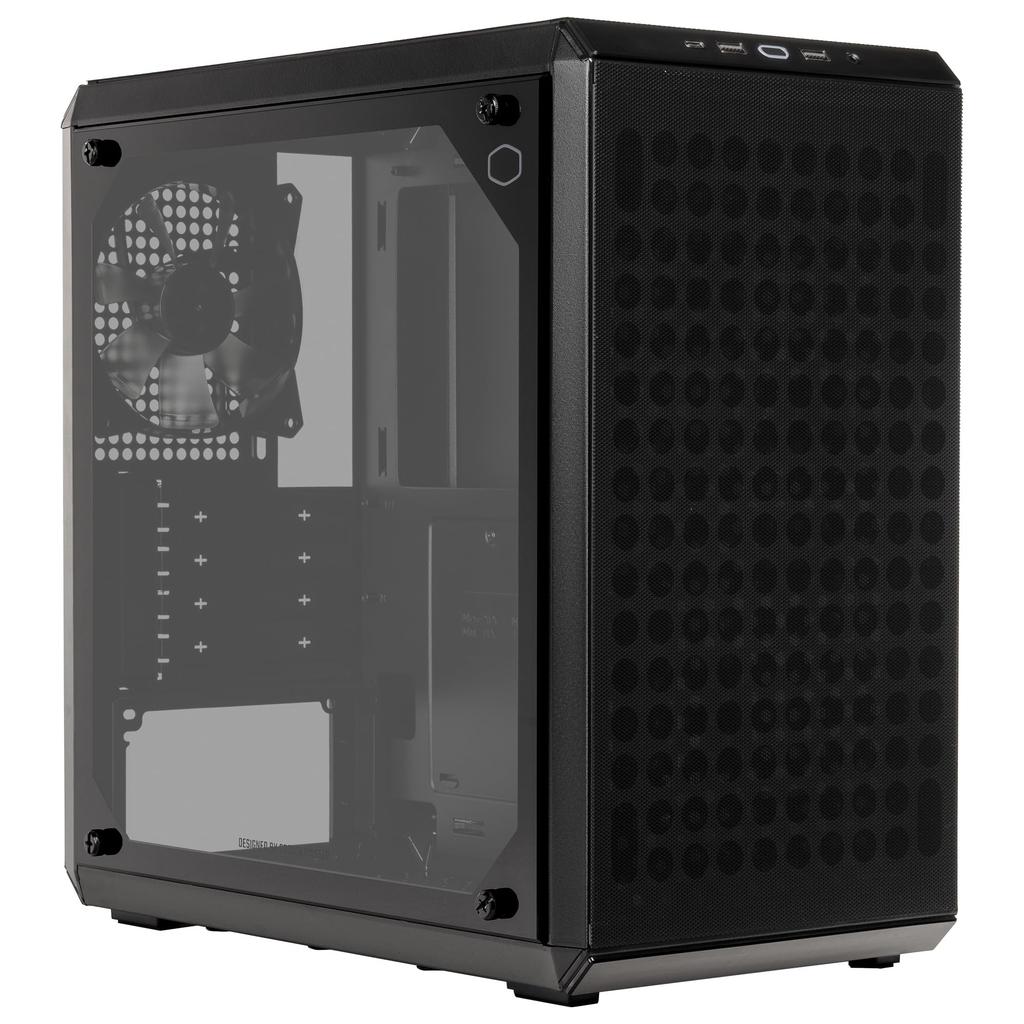 Cooler Master Q300L V2 Mini-Tower PC-Gehäuse Kompakt/Platzsparend Micro-ATX Q300LV2-KGNN-S00