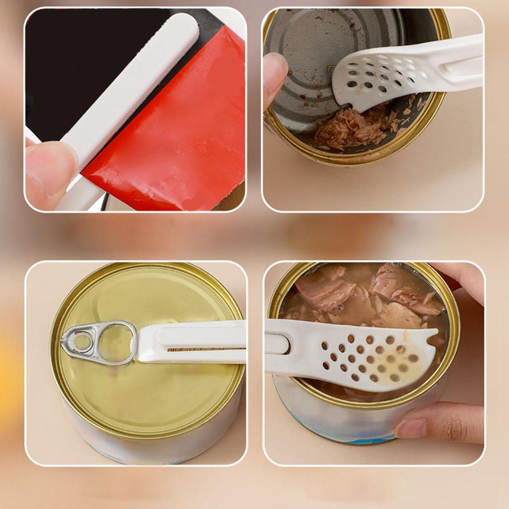 Opener Spoon Multifunctional Wet Dry Use Portable Scoop for Home Use Outdoor Camping