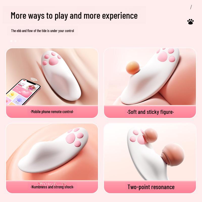 Miji Mengmiao Wearable Remote-Controlled Female Adult Toy, Portable and Discreet.