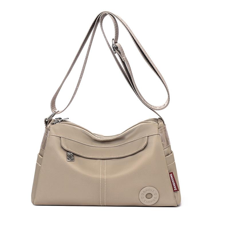 Waterproof Ultra-light Nylon Bag Women's Outdoor Travel Multi-layer Large Capacity Shoulder Crossbody Bag