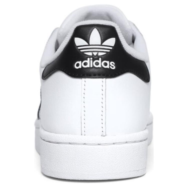 adidas Originals Superstar II JH9976 GS Unisex White Black Classic Shell Toe Sneakers
