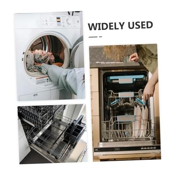 Happyyami Dishwasher Clean Dirty Magnetic Sign Magnet Indicator Made of ABS Material Acrylic White Cleaning Goods Convenient for Home and Kitchen Use