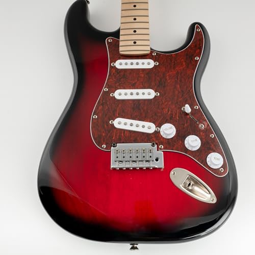 Musiclily Ultra 10.5mm Brass Guitar Roller Bridge Saddles for Strat/Telecaster Style Electric Guitars, Chrome (Set of 6)