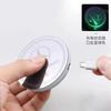 2pcs Interior Light Coaster LED Illuminated Car Water Cup Coaster For Mercedes Benz B/C/E/S Class A Class C200L GLC GLE CLA