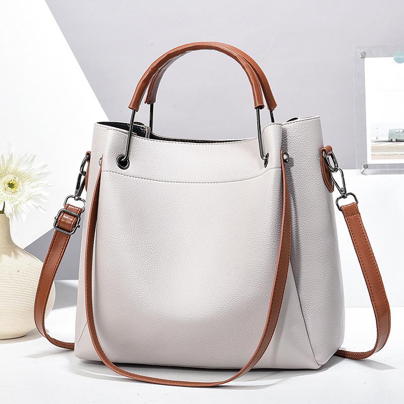 Bucket Bag Women's New Simple Shoulder Bag Women's Bag