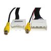 Kabel Adaptera Kamery Cofania Przód 28 Pinów i Kamery Tył 24 Piny Do Toyota Land Cruiser Prado Highlander Avalon Prius...