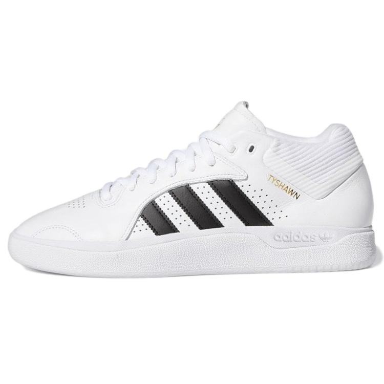 adidas Tyshawn Shoes Cloud White Black Men s H04931 EU 47⅓