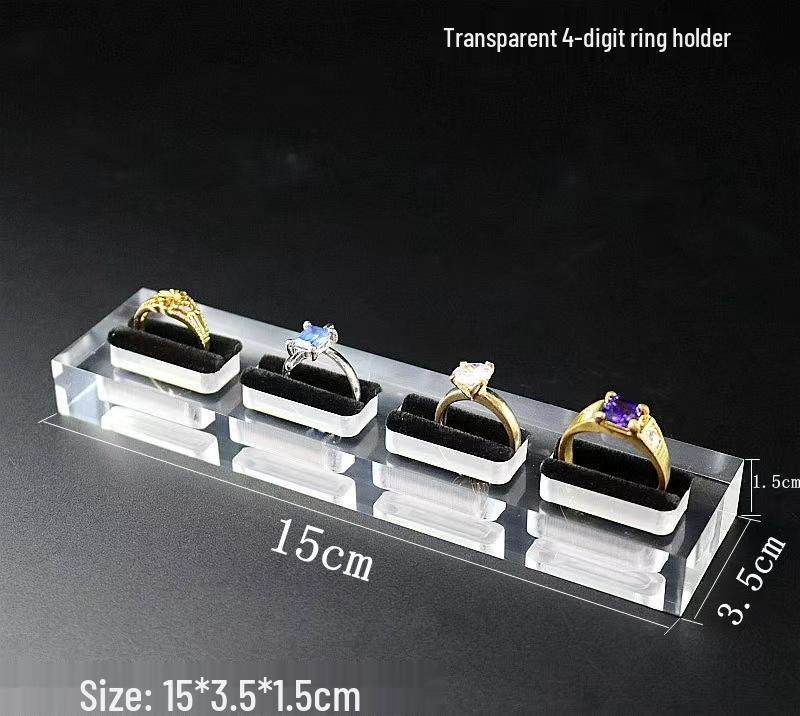 

High-End Acrylic Jewelry Display Stand and Earring Tray