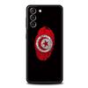 Tunisia Flag Phone Case For Samsung Galaxy S26 Ultra S25 Plus S24 FE S23 S22 5G S21 S20 Cover Black Soft