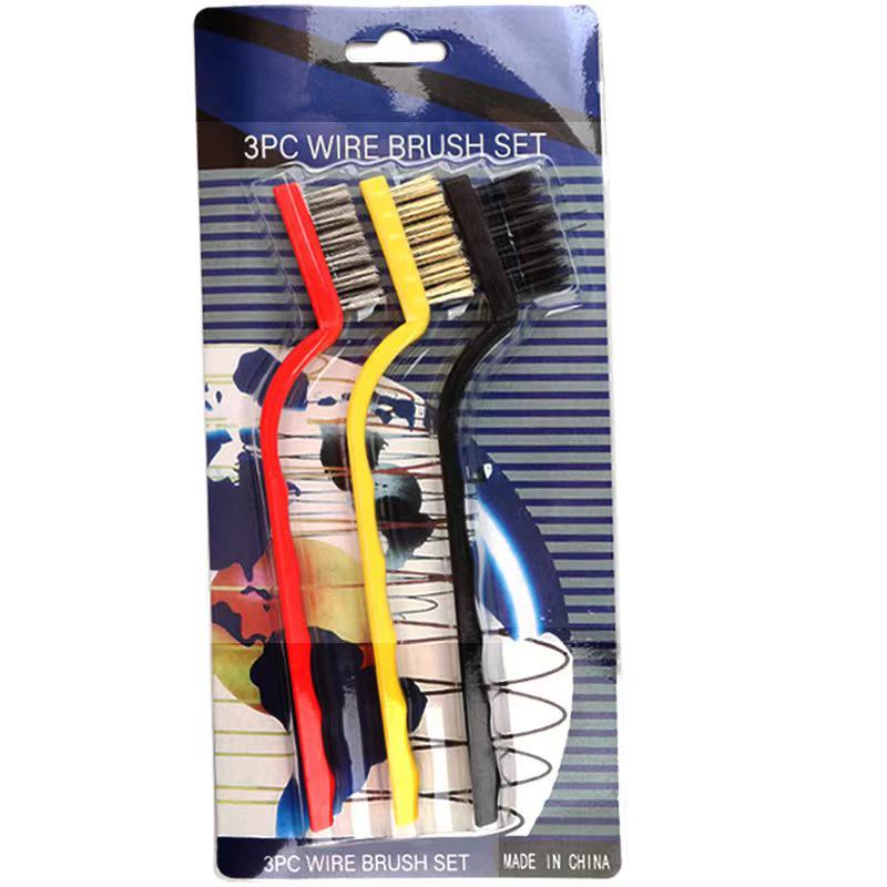 Five-Piece Kitchen Cleaning Set: Multi-Functional Brush & Scraper for Stove & Range Hood