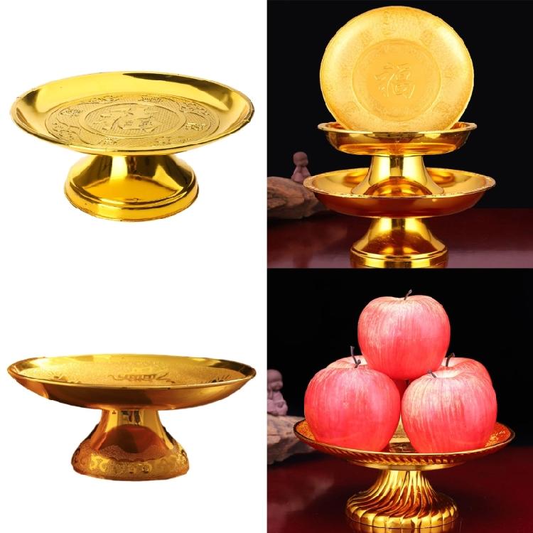 Vassoio Frutta Menorah Piatto Buddista Vassoio Offerte Ciotola Buddista Arredi Tempio Meditazione