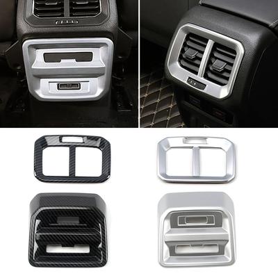 Pre Volkswagen VW Tiguan MK2 2017-2019 Úložný box na stredovú konzolu Box na lakťovú opierku Výduch klimatizácie Krycí panel USB Lišta