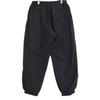 COMOLI 25Stainless Steel B01-06014 Black Cotton X Silk Drawstring Reversible Pants Bottoms Not Written blackUsed