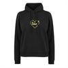 Diesel Womens/Ladies Heart Regular Long-Sleeved Hoodie