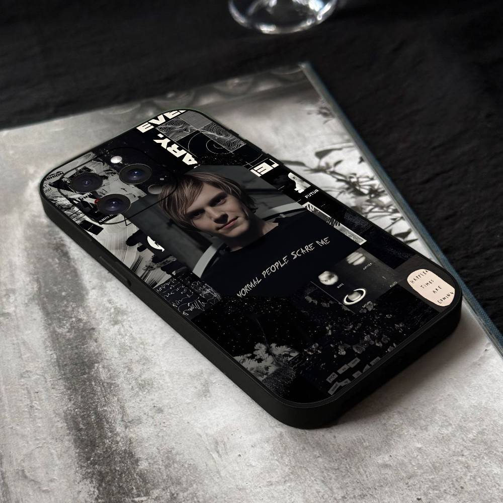 E-Evan Peters Phone Case Silicone Soft For IPhone 17 Air 16 15 14 13 12 11 Plus Pro Max Plus