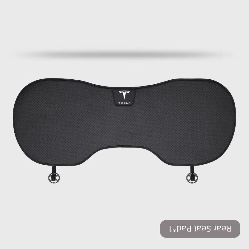 AMJ1 Car Ice Silk Seat Cushion Cover For Tesla Model 3 S X Y Juniper Breathable Comfortable Seat Cushion Pad Car Interior Accessories