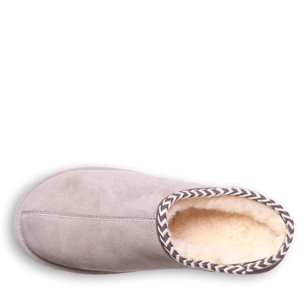BEARPAW Tabitha Slippers Shoes Comfortable and Lightweight Size 5 Women's Women's Mushroom,