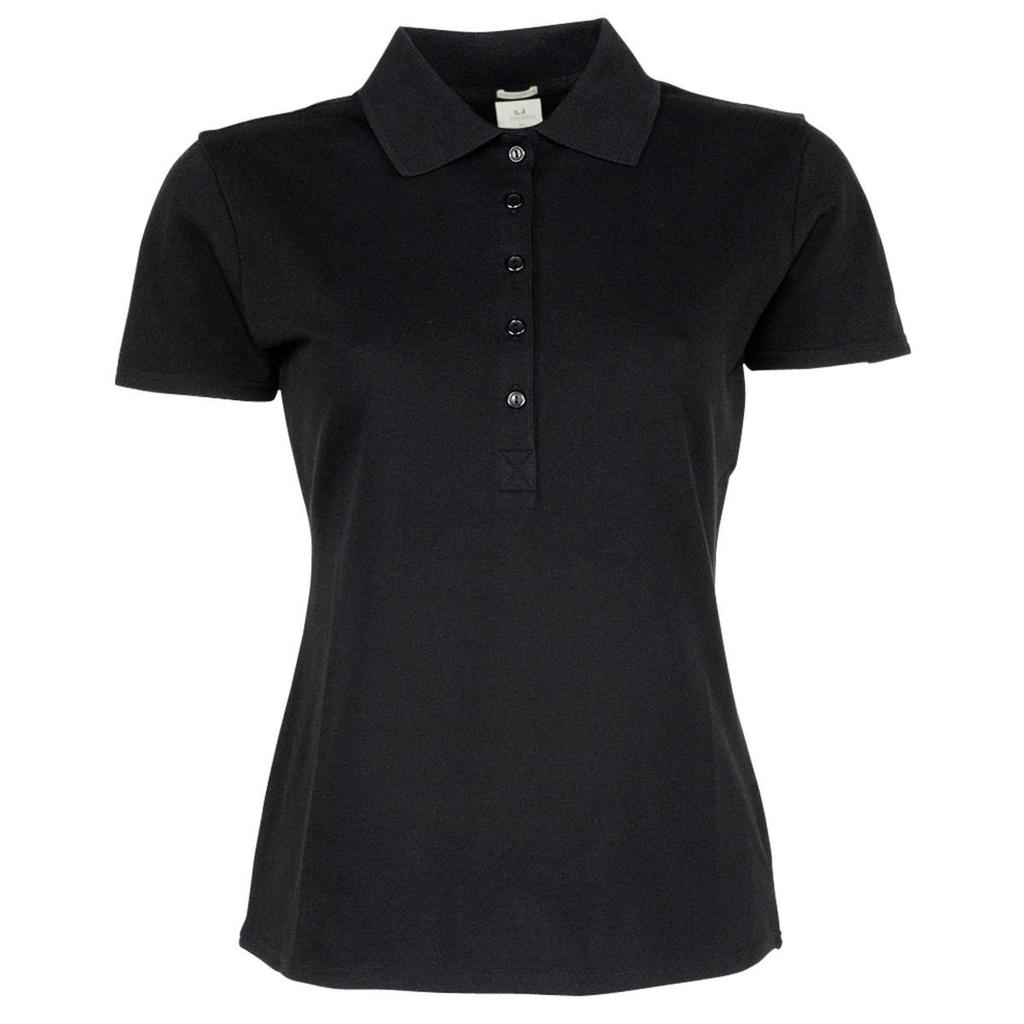 Tee Jays Womens/Ladies Luxury Stretch Short Sleeve Polo Shirt