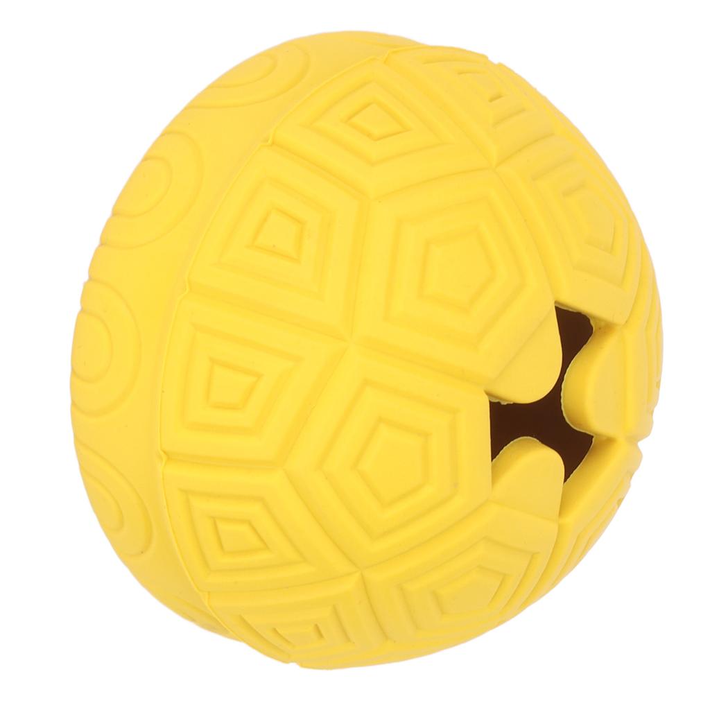 Pet Treat   Chewing Teeth Grinding Interactive Slow Feeding Rubber Tortoise   Dog Food Dispensing Toy
