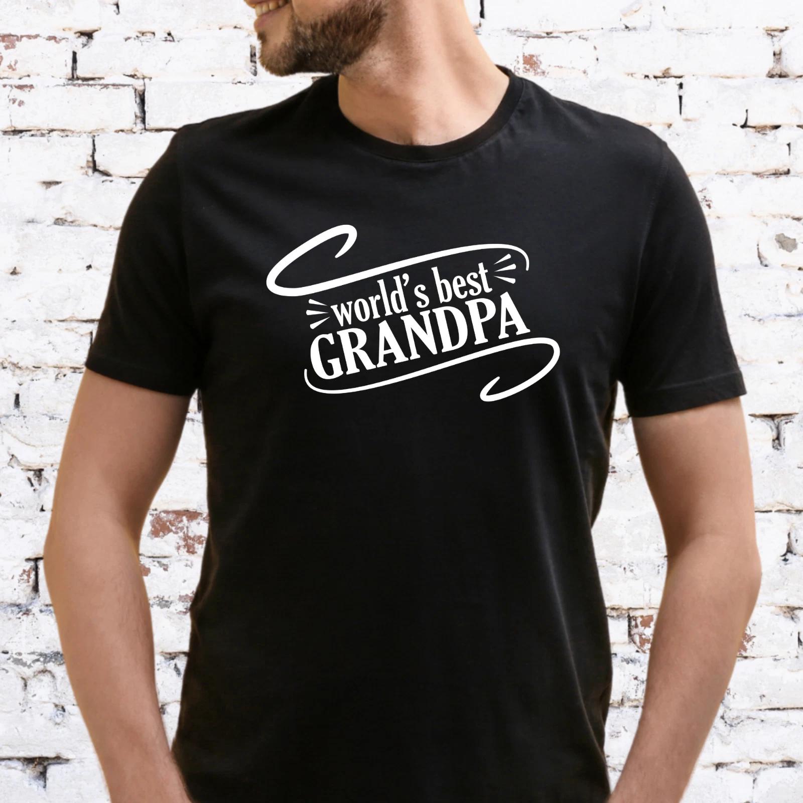 WORLDS BEST GRANDAD T-SHIRT, Gift for him, GRANDAD, XMAS GIFT, Various Colours L