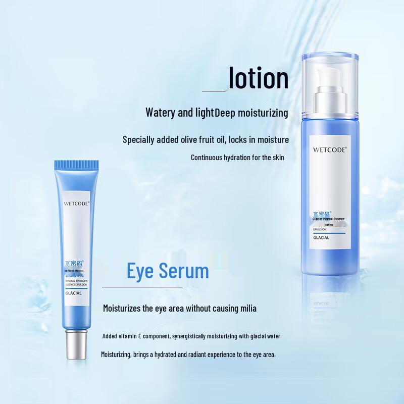 Water Secret Glacier Aqua 9-Piece Skincare Gift Set