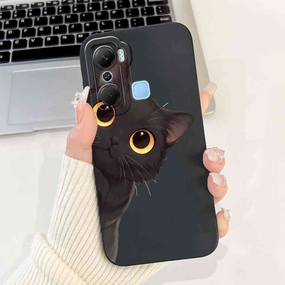 Hülle Für Infinix Hot 12 Pro X668C Schutzhülle Weich Schlank Niedliches Cartoon-Muster Abdeckung Für Infinix Hot 12 Hot12 Pro Handyhüllen Abdeckung