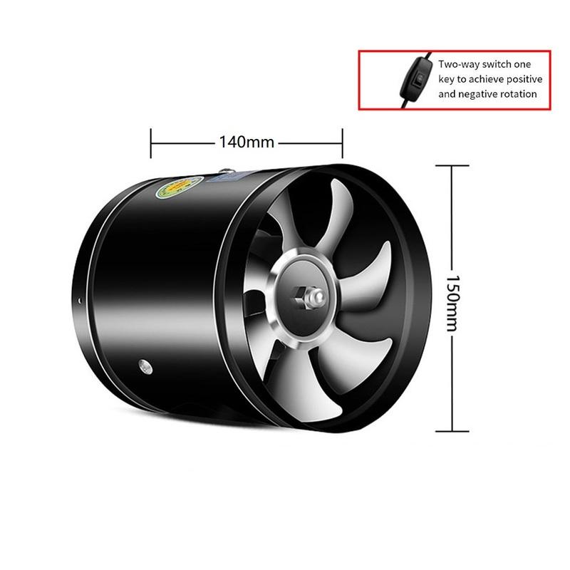 Kitchen Workshop Extractor Fan Efficient Air Supply Fan Extractor Exhaust Ventilator 40W Power Consumption 220V 50Hz