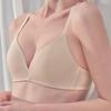 Thin Breathable Seamless Wire-Free Push-Up Shaping Bra for Women Reducing the Appearance of Large Breasts