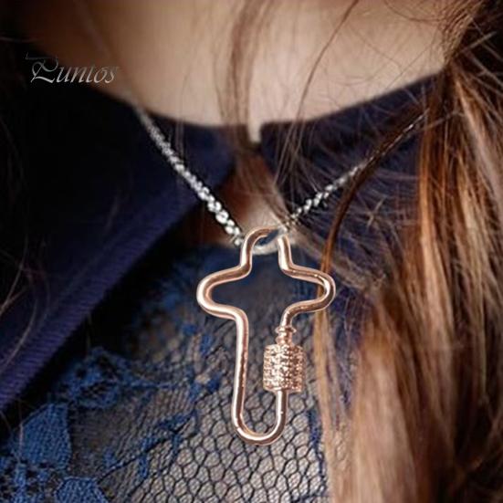 Craft Buckle Fastener Decorative Unique Shape Turnbuckle Clasp Screw Locking Jewelry Making Keychains Bracelets Necklaces Supplies Replacement