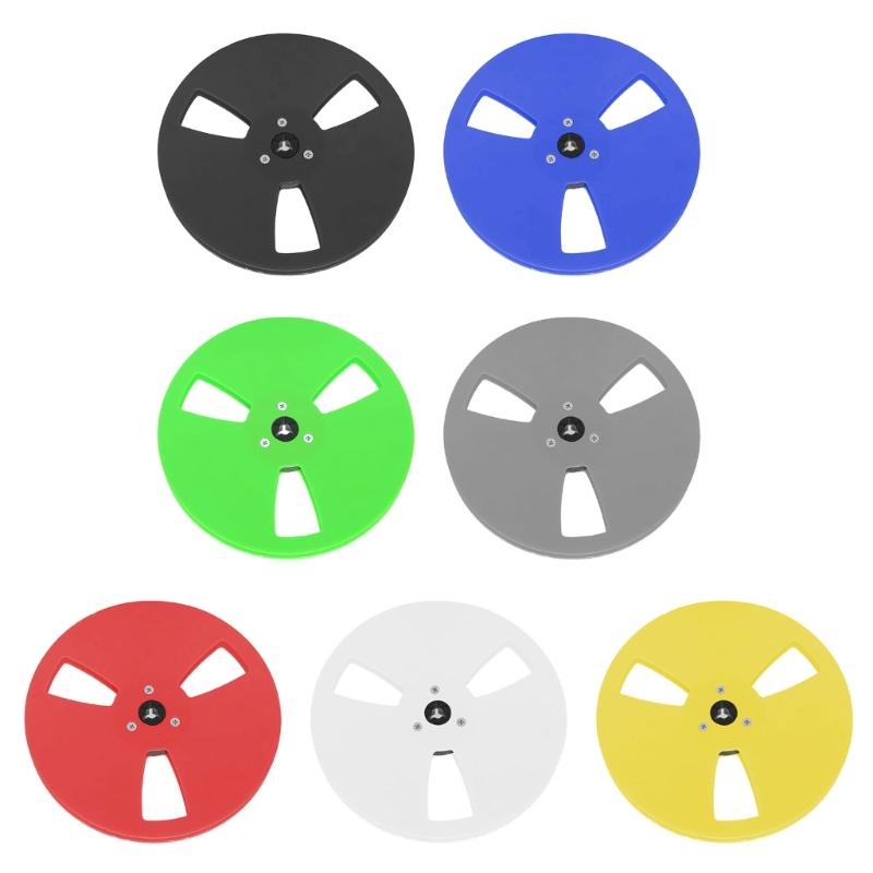7Inch 1/4Inch Empty Tape Reel Constructed From Durability ABS For Long Use And Noise Reduction In Recorders